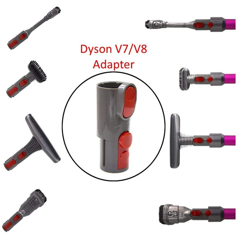 Household Cleaning Tool Hard Floor Tool Horsehair Brush Head Attachment Replacement for Dyson DC59 V6 V7 V8 V10 V11