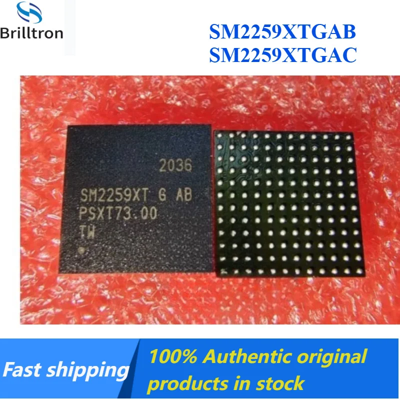 1-5PCS NEW SM2259XTGAB SM2259XTGAC Solid State Drive Controller Chip BGA144 Brand New, in Stock, Hot Selling!
