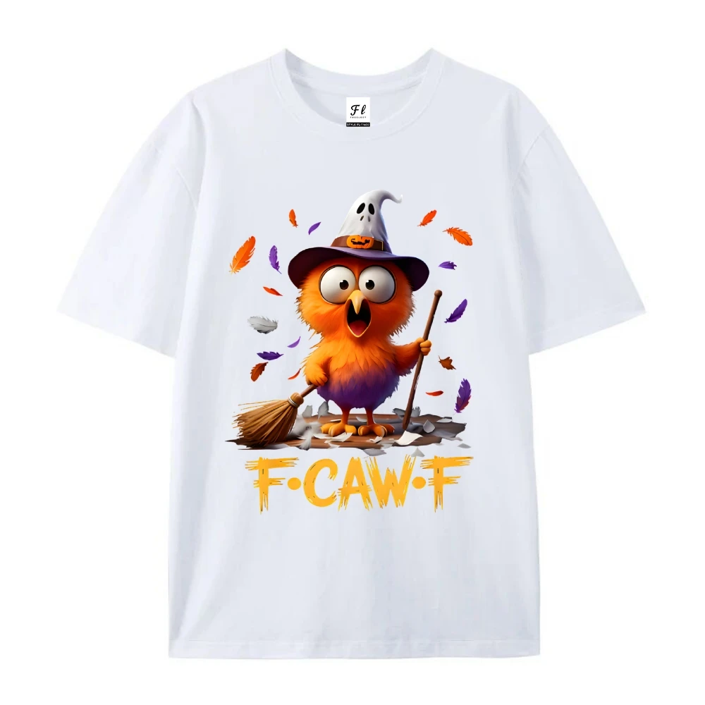 

Funny Rooster Meme Shirt, F-CAW-F Chicken Humor Tee, Silly Farm Animal Graphic Top, Birthday Gift for Men Women