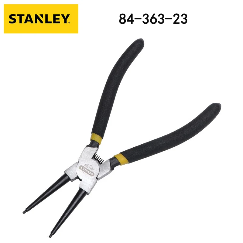 

Stanley 84-363-23 Circlip Pliers Shaft Hole Retaining Ring Circlip Pliers Hole Straight Mouth 7 inches