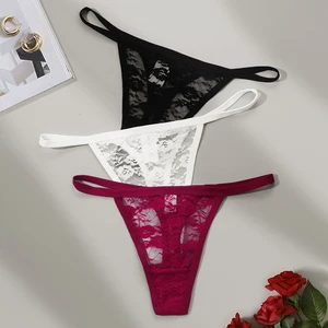 2 PCS/SEX SENEY PHỤ NỮ SẮC THIẾT BẢNG LỚN LỚN G-String Đồ lót Solid OCO trong suốt Tanga Nữ Lingerie mềm mại 10 quần lót bán hàng chính cho transvestite - №10