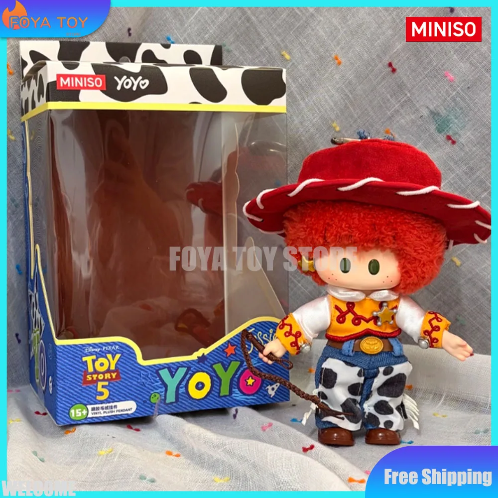 Новая серия MINISO YOYO Toy Story 5: Слепая коробка с фигурками Слинки Дог, большие подушки-фигурки в стиле вестерн-ковбой, загадочные коробки-сюрпризы, игрушки, подарки