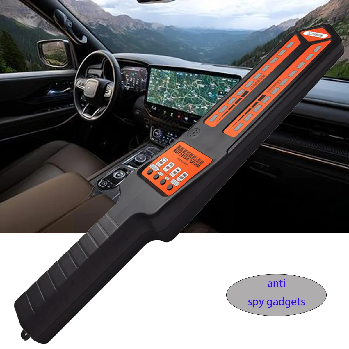 

Anti - Spy gadgets Detector DS810 Detect Wireless Signals/GPS Trackers 10m Working Range Secure Your Space