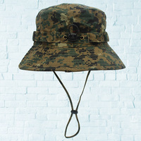Men Has Camouflage Bucket Hat Outdoor Fishing Can Be Accommodated Sun Boonie Man