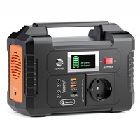 FlashFish E200 200W Portable Power Station, 151Wh Lithium Battery, 1x Pure Sine Wave AC220V Output, for RV Camping Van