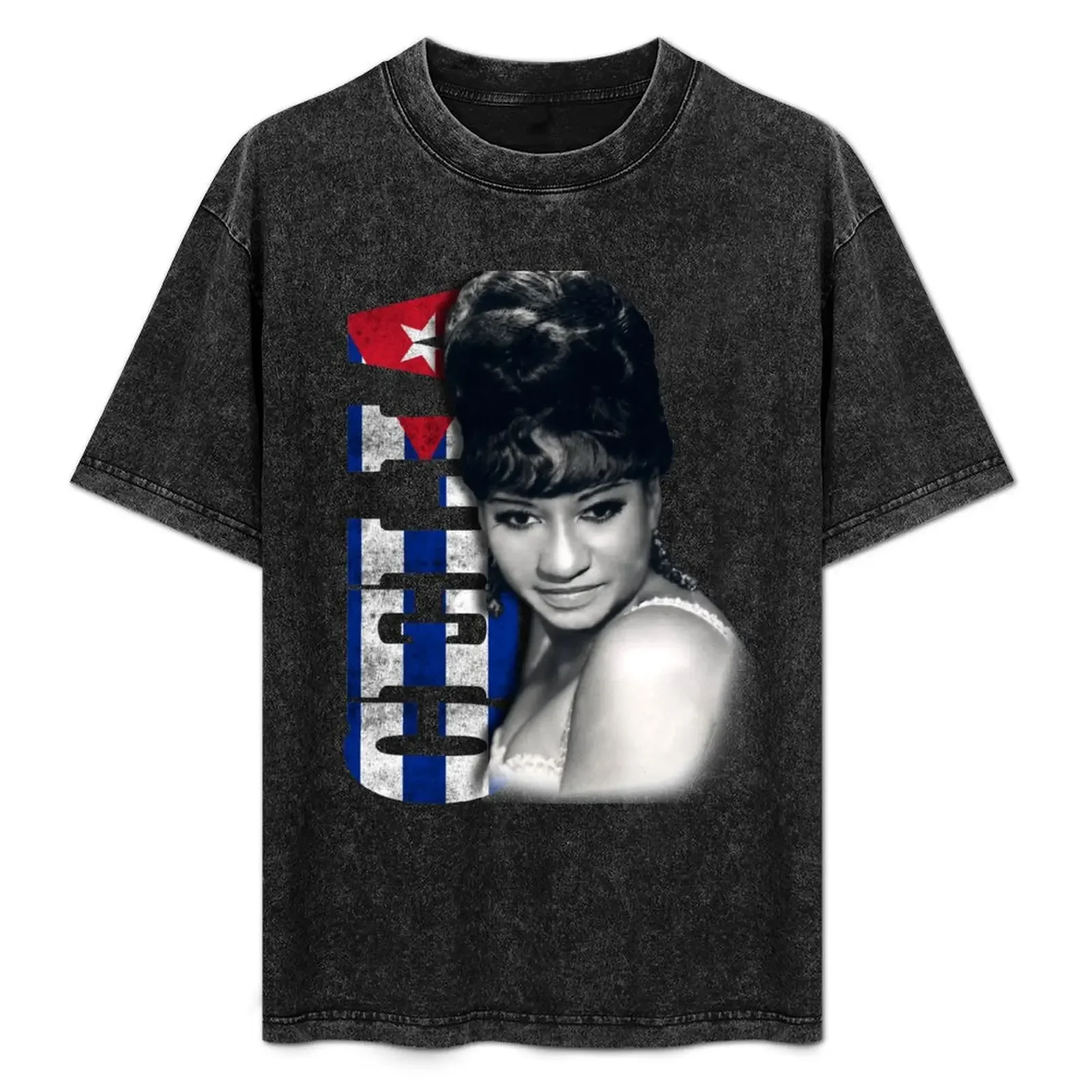 

Celia Cruz Cuba Flag T-Shirt t shirt men 100% cotton luxury brand t shirts with prints T-Shirt