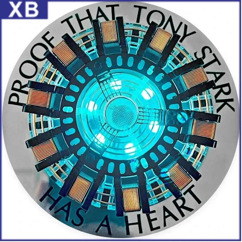 Arc Reactor Levitating  Arc Reactor MK1 1:1 Scale Floating and Spinning LED Tech Decor,Desk Display, Unique Gift