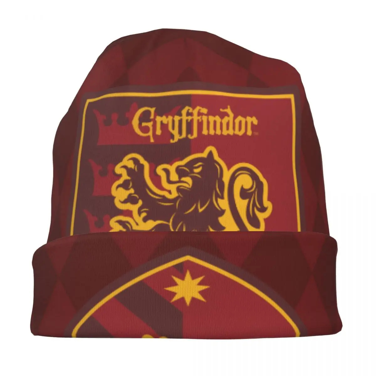 Potters Gryffindor House Skullies Beanies Hats Summer Unisex Street Cap Warm Head Wrap Bonnet