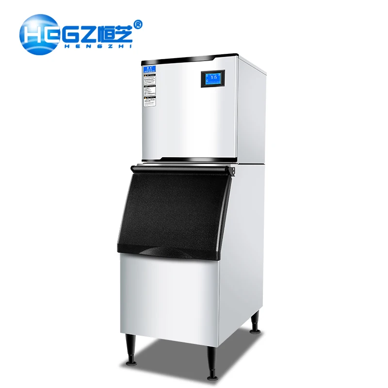 200kg Commercial Ice Maker Machine for Business Professional Kitchen Refrigeration Equipment for Restaurant Bar Hotel Pro
