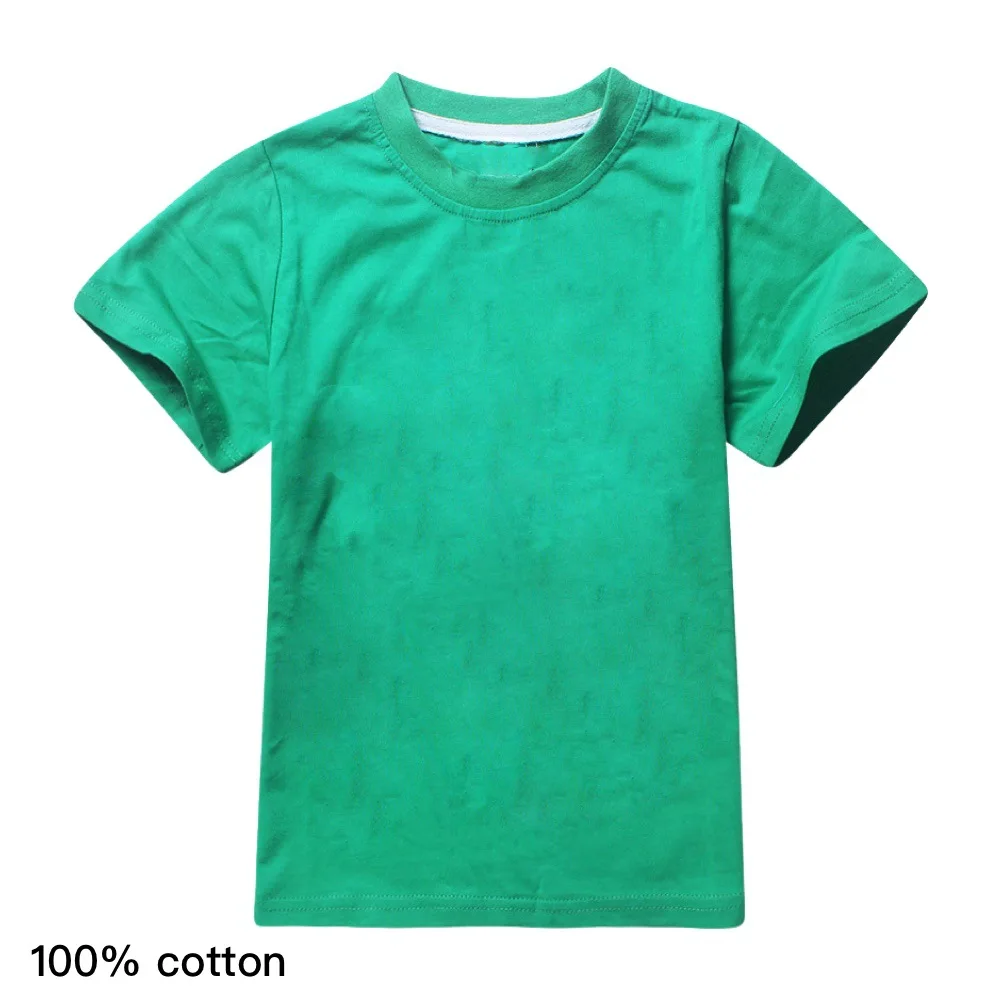 Kids T-shirt Children Clothing 100% Cotton Short Sleeve Girls/Boys Tees Summer Blouse Outfits