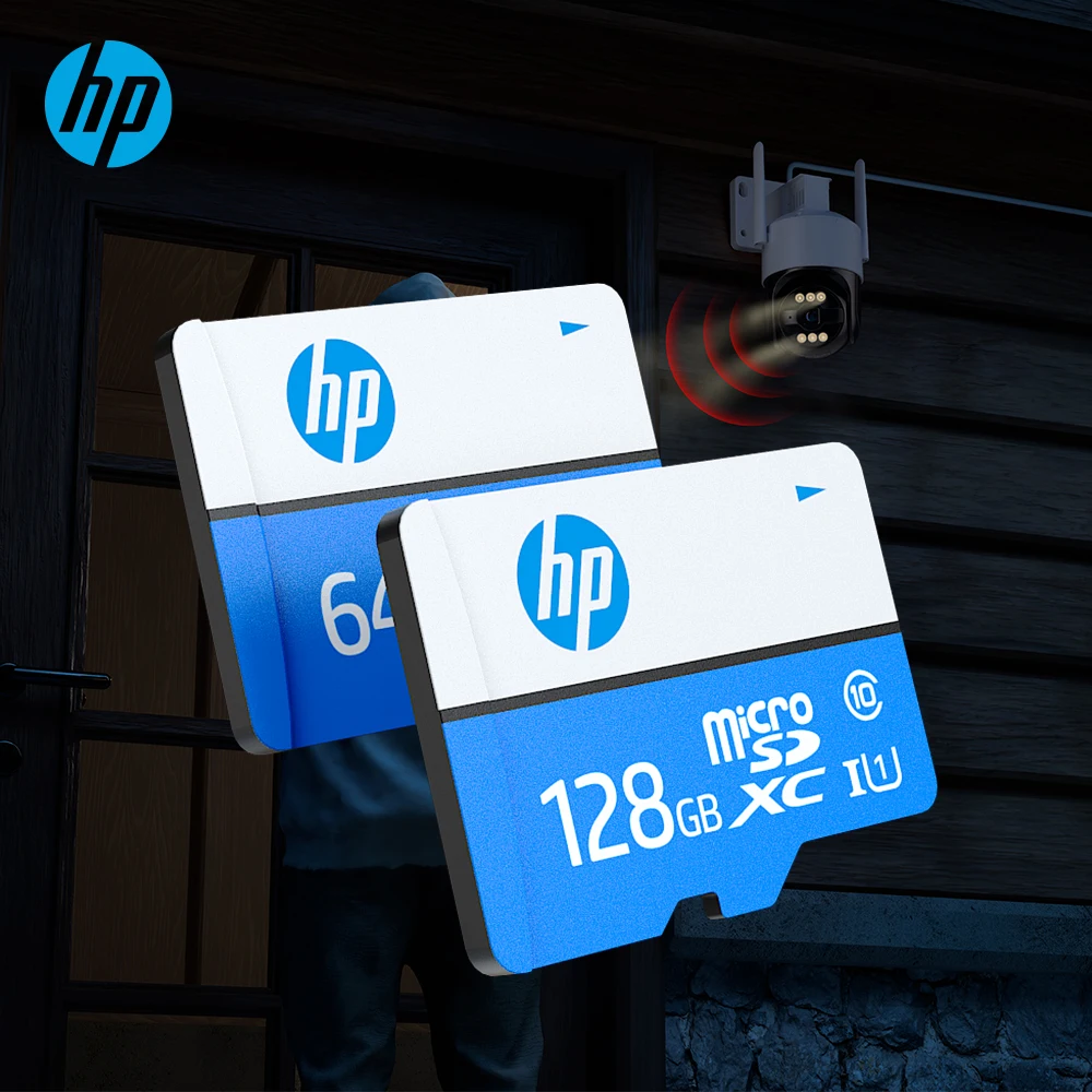 

HP 32GB 64GB 128GB MicroSD Flash Memory Card 4K High Speed SD Card Class10 Flash Memory Card for Driving Recorder Camera Phone