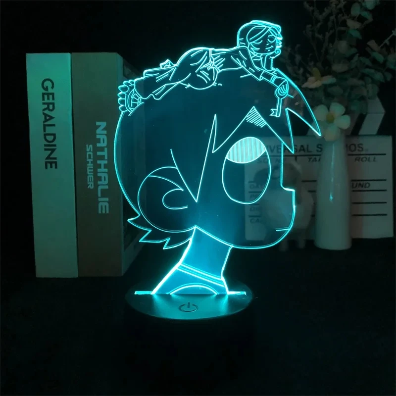 Moon Relate Lil Uzi Vert Song 3D Nightlight Bedroom Aesthetic Decor Xmas Gift for Friends Eternal Atake album Wallpaper Lamp