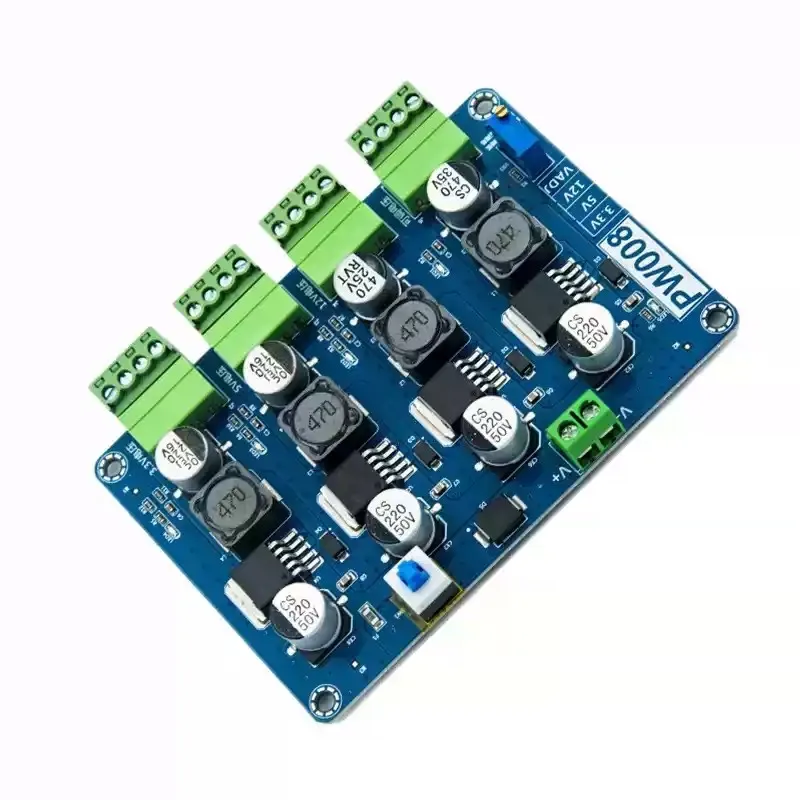 LM2596 Multichannel Switching Power Supply 3.3V/5V/12V/ADJ Adjustable Output DC-DC Buck Power Supply Module