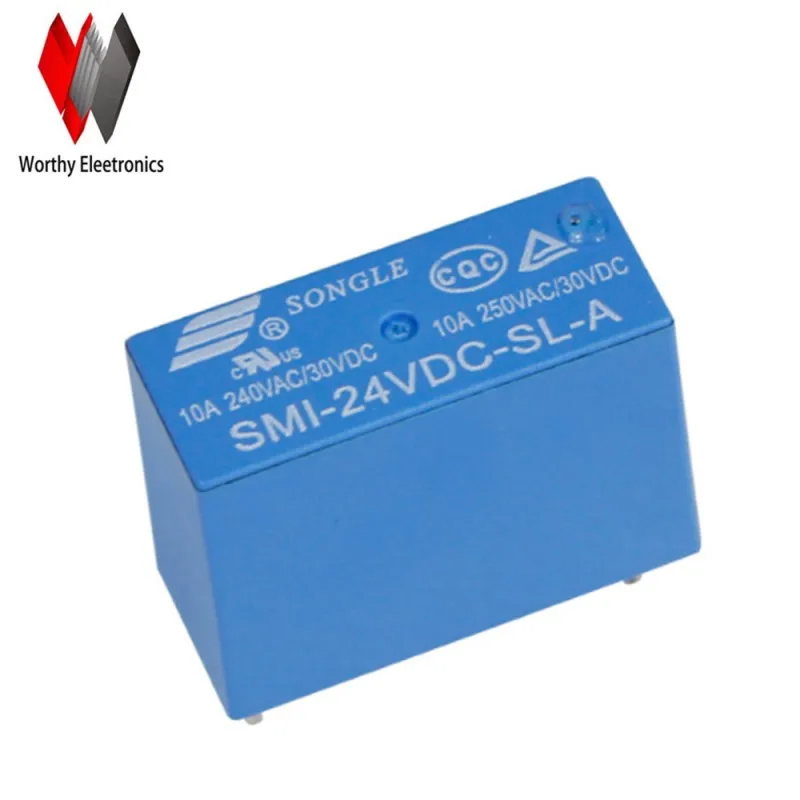 

Free shiping wholesale 10pcs/lot relay SMI-24VDC-SL-A