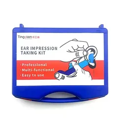 Hearing Aid Custom Earmold Material Sampling Kit Portable Hearing Amplifier Earmold Making Kit Accessories Pen Light Headlamp