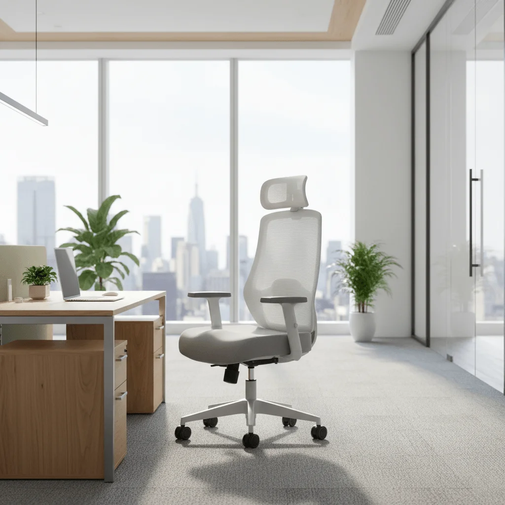 

Ergonomic Foam Cheap Office Chair Swivel Fabric Swivel Recline Office Furniture Executive Work Computer Desk Chair Comfortable