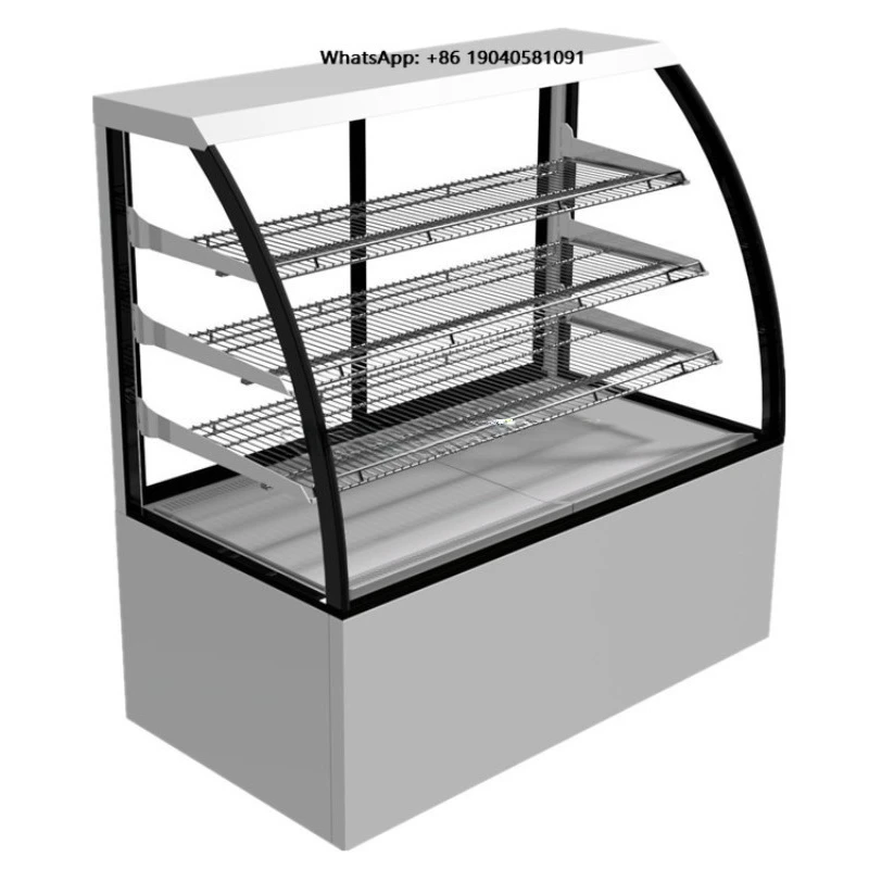 Commercial Food Warmer Display Showcase With Glass Cover Hot Food Fried Chicken Food Display Warmer