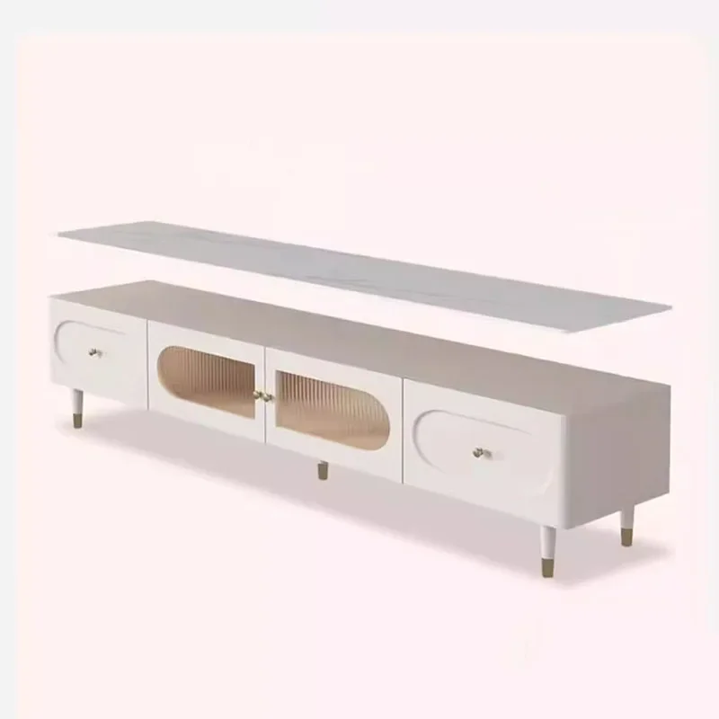 

Desk Retro Tv Unit Stand Cabinet Lowboard Wall Shelf Media Console Tv Tray Table Bench Rack Meuble Tv Salon Nordic Furniture