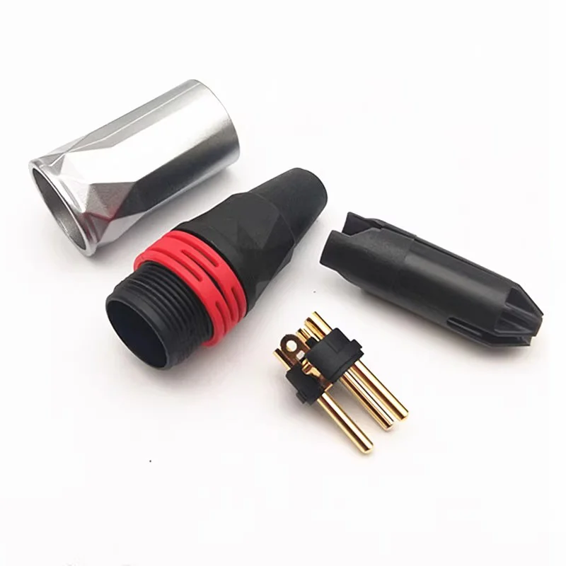 5/20/100PCS Colorful 3Pin XLR Connector Female Jack Male Plug 3 Core XLR Socket Microphone Amplificador audio Audiophile Video