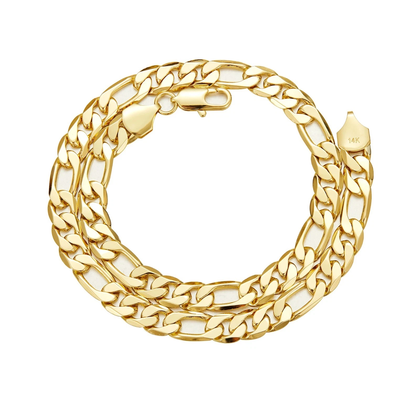 14K Altın Kaplama 3:1 NK Küba  - Cuban Link Chain 12Mm incelemesi ve fiyatı