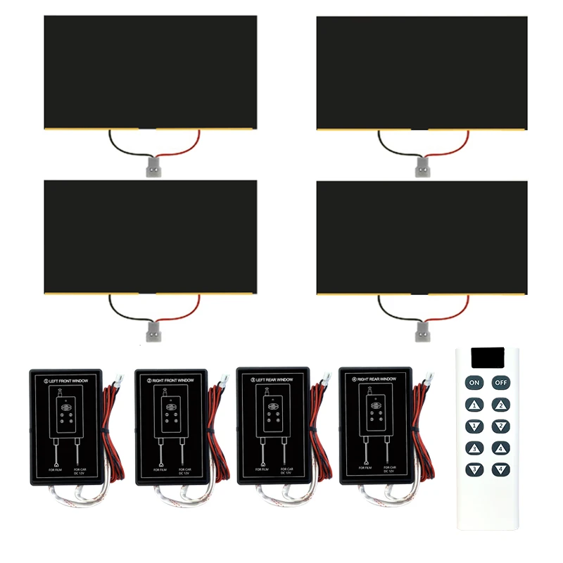 

PDLC SMART FILM For Car Windows 12V Electrochromic Switchable Smart Film For Car