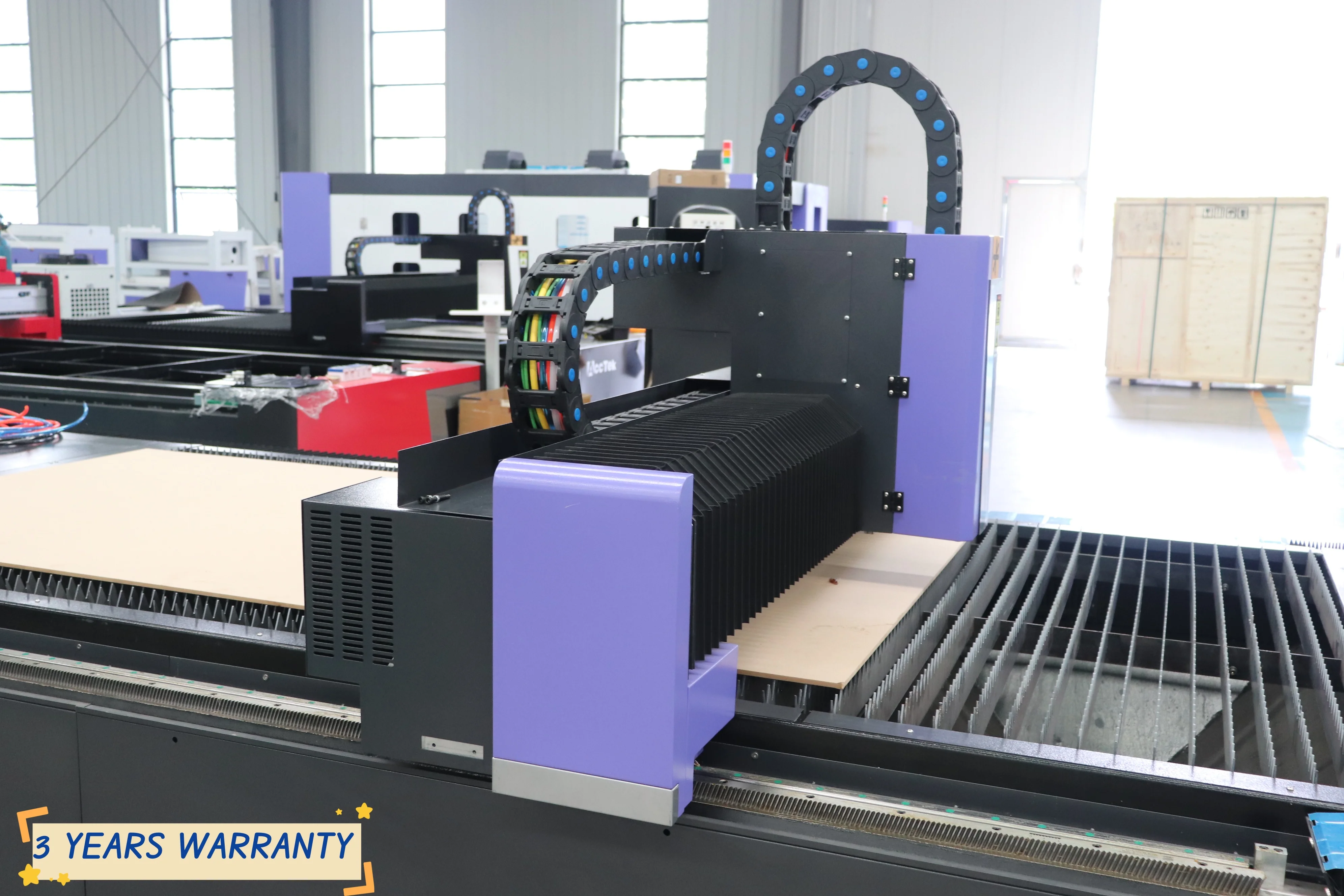 steel round square tube and plate pipe fiber tube laser cutting machine