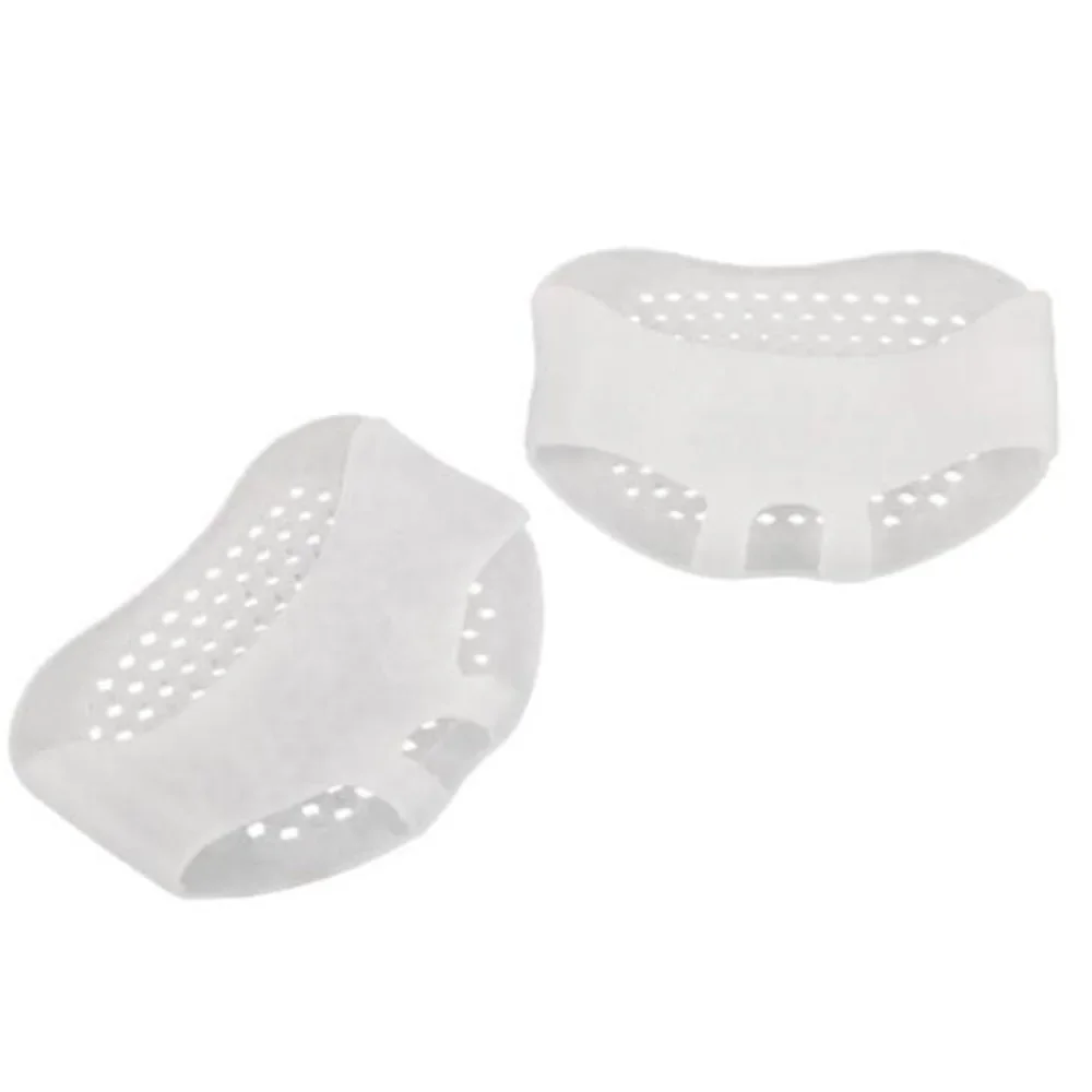 1Pair Silicone Metatarsal Pads Toe Separator Pain Relief Foot Pads Orthotics Foot Massage Insoles Forefoot Socks Foot Care Tool