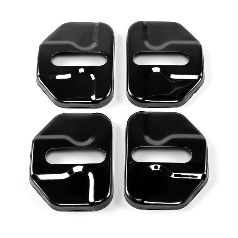 For Volvo XC90 XC60 V40 V60  2023 2022 2021 2020 2019 2018 Car Door Lock Covers Caps Protective Case Stainless Steel Accessories