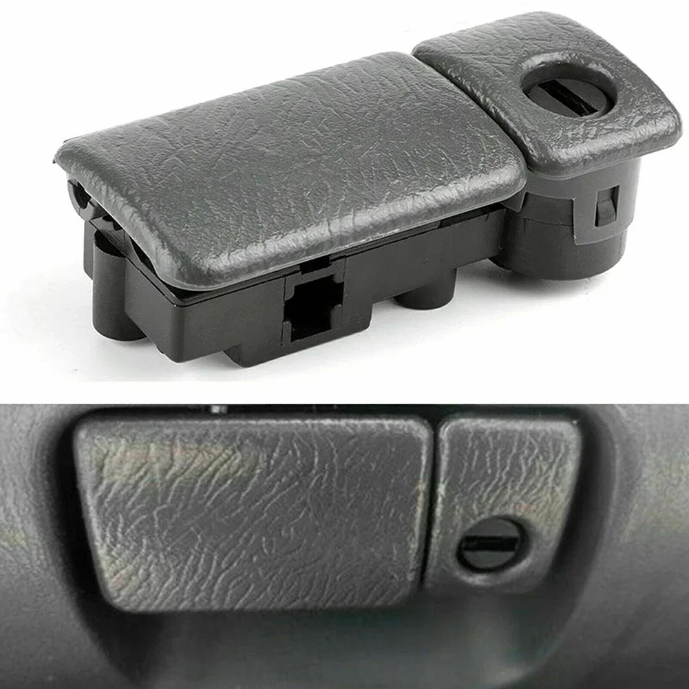 

Perfect Match For The Original One. Stable Characteristics Glove Box Lock Accessories Vehicle Box Gray Lock Plastic