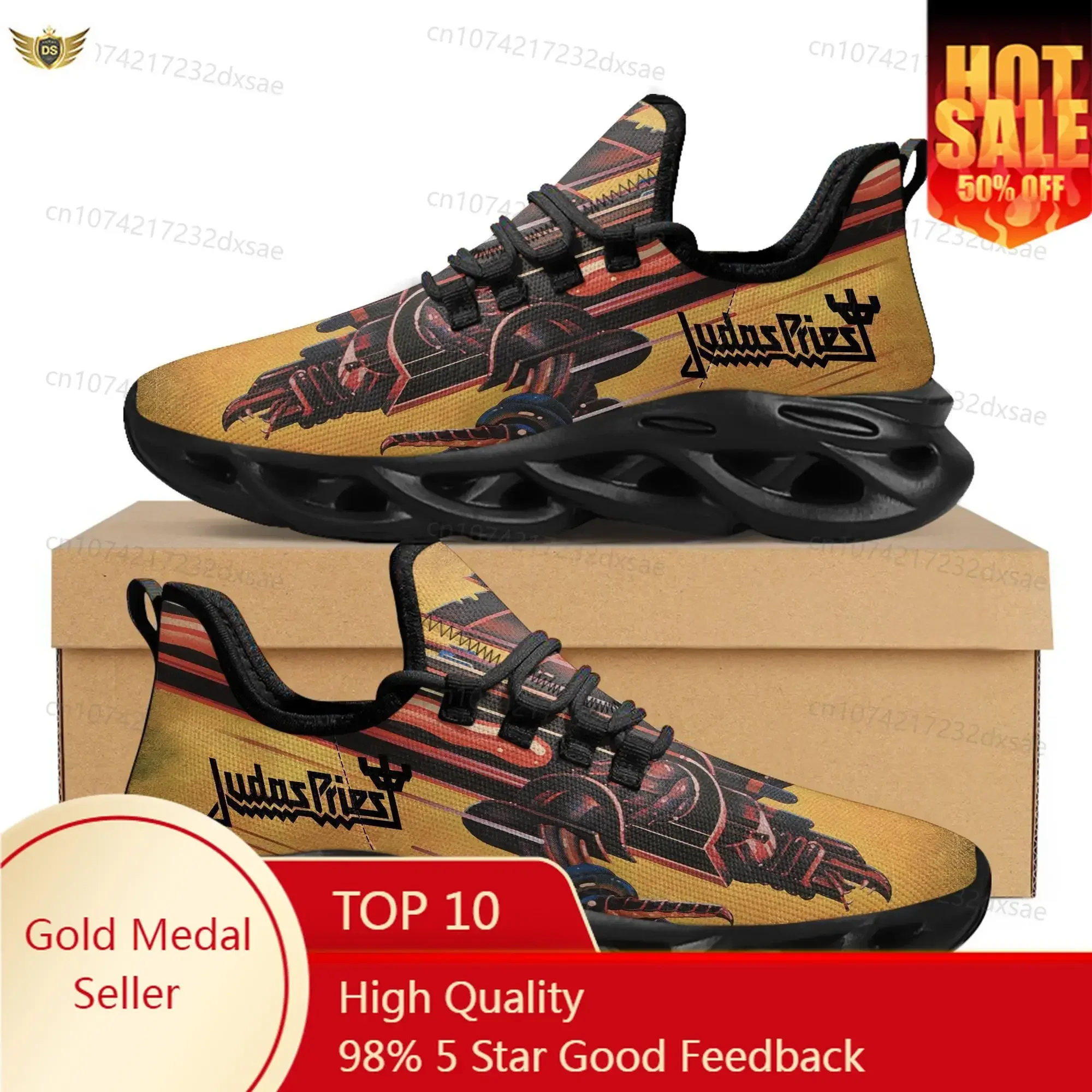 

Judas Priest Heavy Metal Rock Band Sports Shoes Mens Womens Teenager Kids Children Sneakers Custom High Quality Couple Shoes