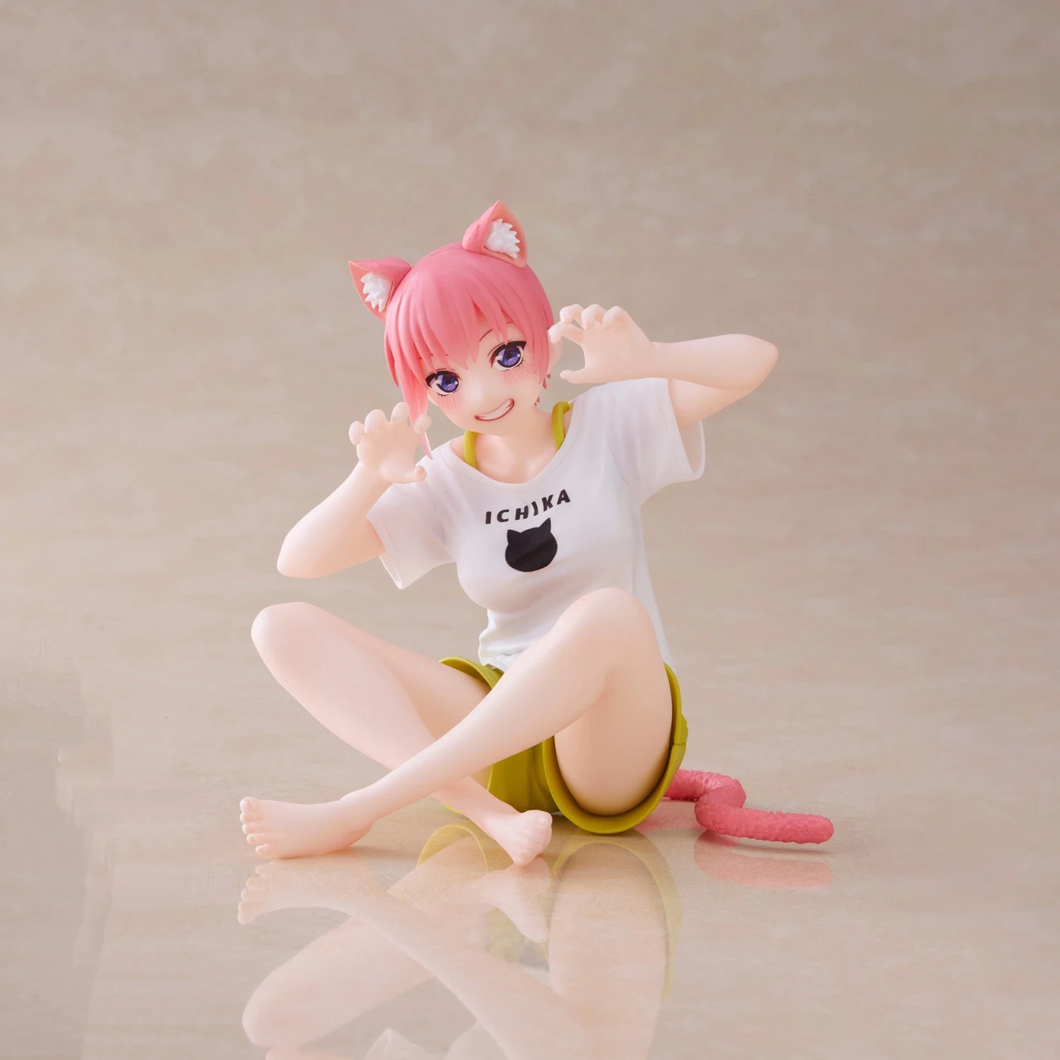 Stocked Original TAiTO Desktop Cute The Quintessential Quintuplets Cat room wear Collection 13Cm Anime Model Toys Figures