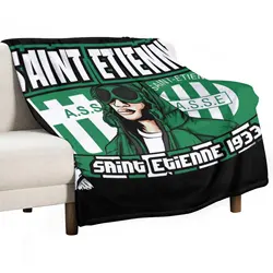 kop saint etienne Throw Blanket Quilt Sofa Quilt Blankets