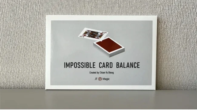 

Impossible Card Balance by Chiam Yu Sheng and JT - Magic tricks (Instant Download)