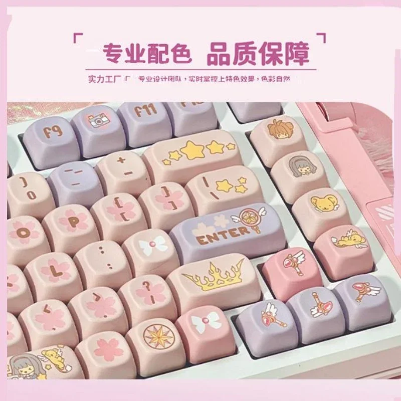 Mifuny Yuumi Keycap LOL Coffee-Sweetheart Anime Key Caps Custom Cherry/MOA Pbt Keycaps voor mechanische toetsenbordaccessoires Cadeau