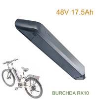 BURCHDA RX10 Commuter Ebike Electric Bicycle Battery 48v 17.5Ah Kirin iGO Ebike Battery Himway Replacement With Charger