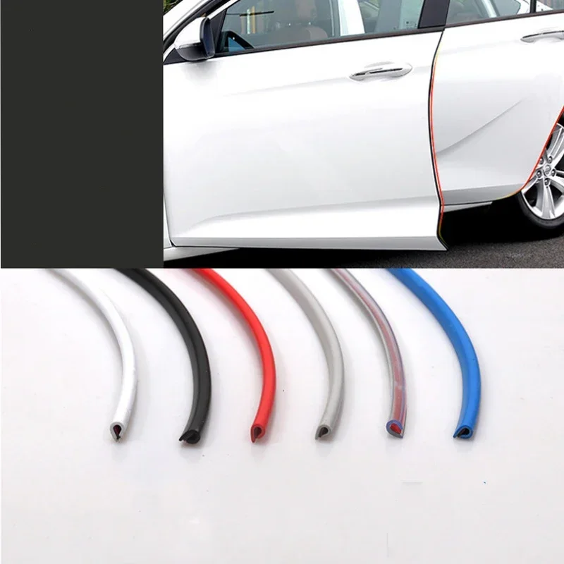 Car Door Protector Rubber Anti-Scratch Seal Protector Car By Soundproof And Guard Strip By Bottom Anti-collision Strip