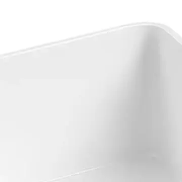 ABS Drain Pan for Washing Machines Sized to Accommodate Standard Machine Feet With Reinforced Edges for Enhanced Durability