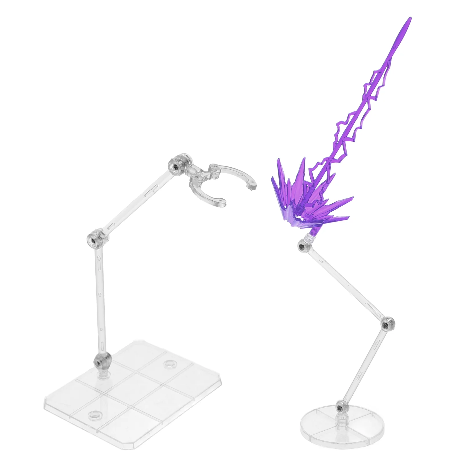 

Model Special Effects Accessories Action Figure Stand Clear Monitor Stands for Figures Pose Base Storage