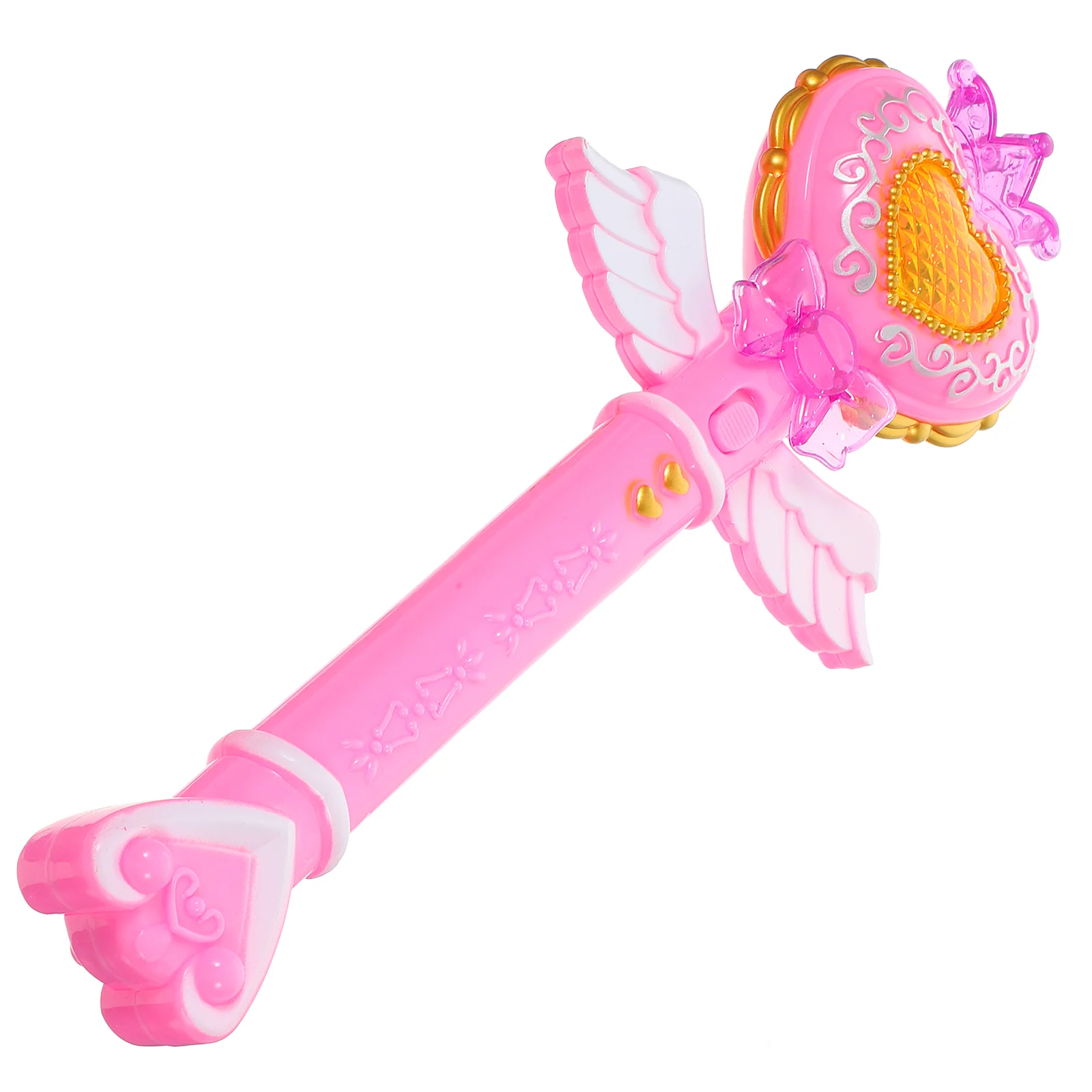 Princess Children's Fairy Glowing Small Toys Popular Set for Girls Children’s Plastic Snowflake Light Sticks