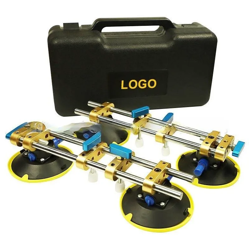 Heavy Duty 6 Inch Vacuum Suction Cup Seamless Splicing Leveling Tool for Tile & Stone Countertops