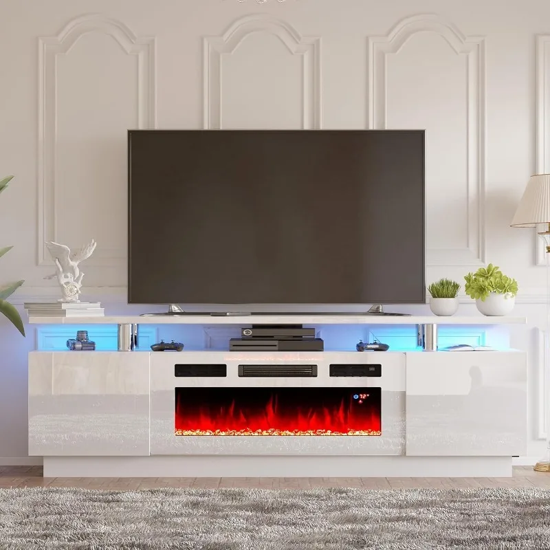 Fireplace TV Stand with 36