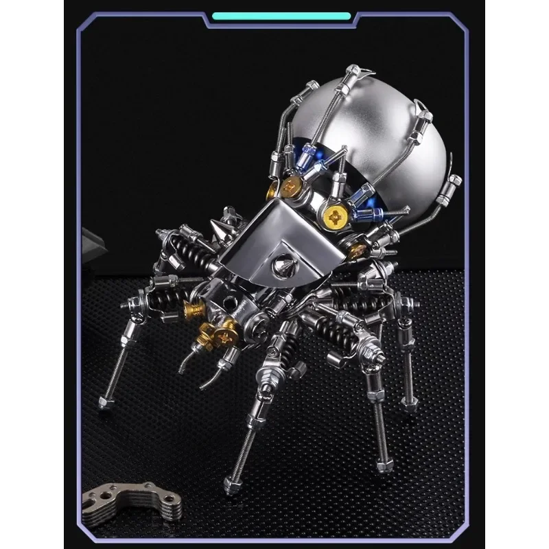 Venomous Spider Bluetooth Speaker Metal Assembly Guochuang Mecha Model Figure Holiday Gift for Boys