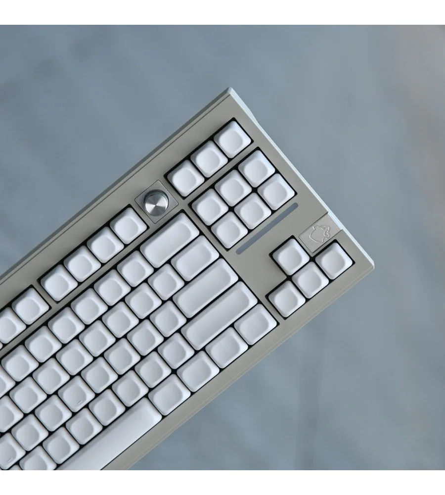 Full set of mechanical keyboard keycaps can be hand-painted 152 keys PBT monochrome injection molding original factory/MDA/SOA