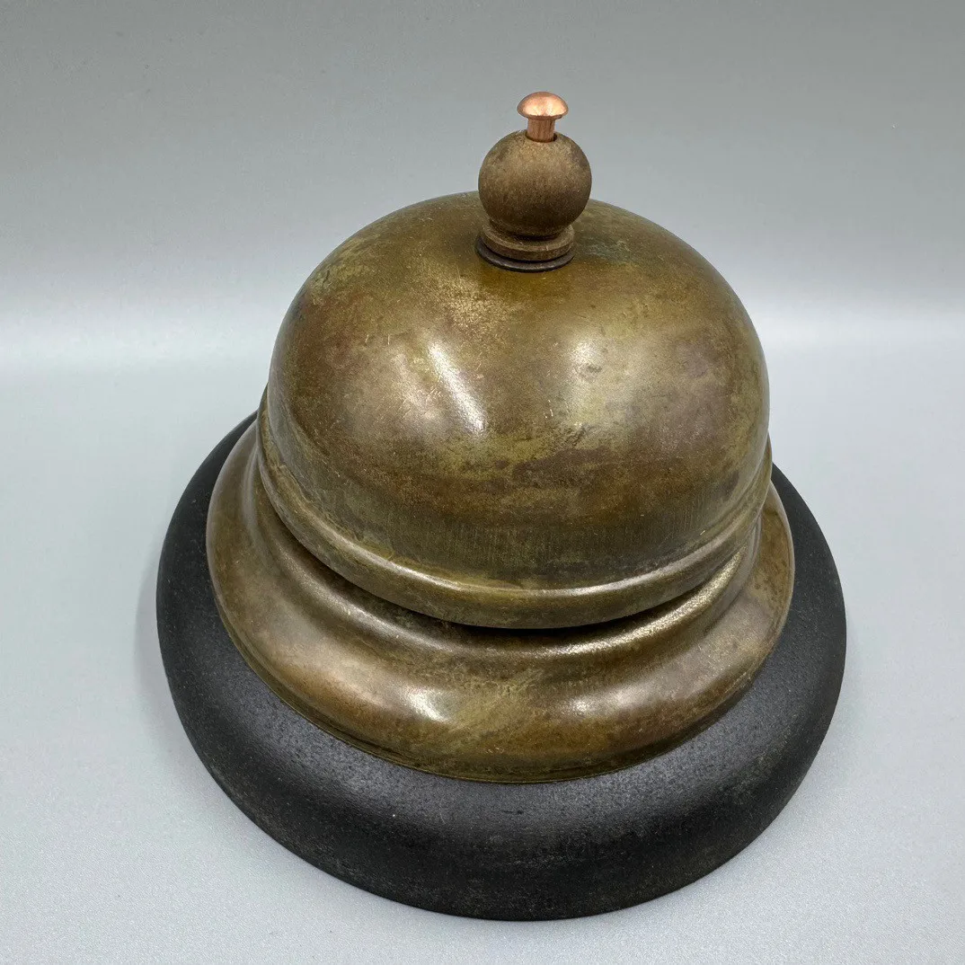 Vintage Collectible Bells - Vintage Retro Brass Bell Republic of