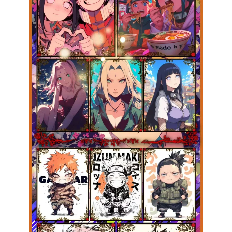 Wholesale New Crystal Club Naruto NO.4 B5 Collection Cards Japanese Anime Booster Box Tcg Card Toy Hobbies Gifts