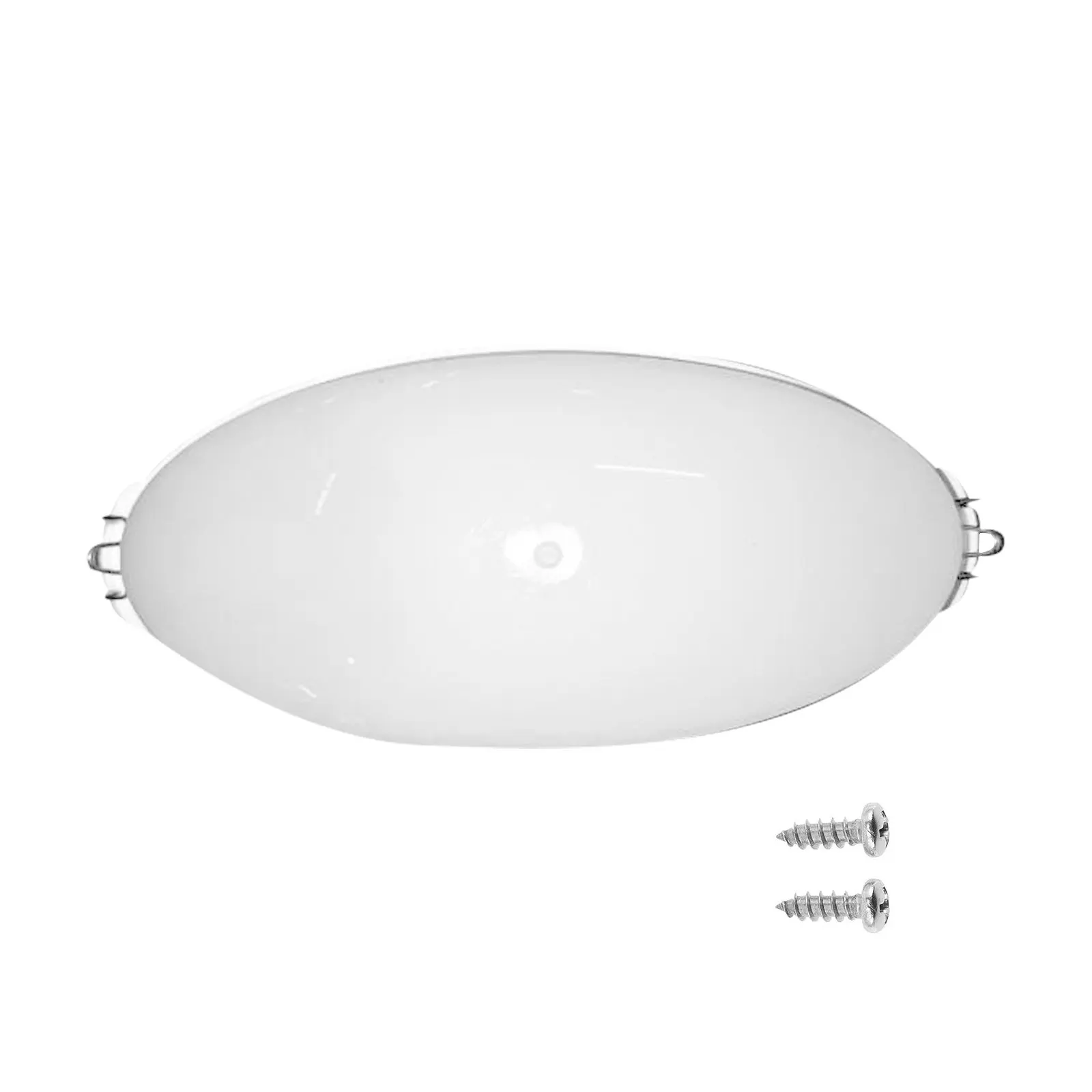 Explosion-Proof Waterproof Sauna Lamp Shade for Damp Environments, Steam-Resistant Recessed Ceiling Light Cover