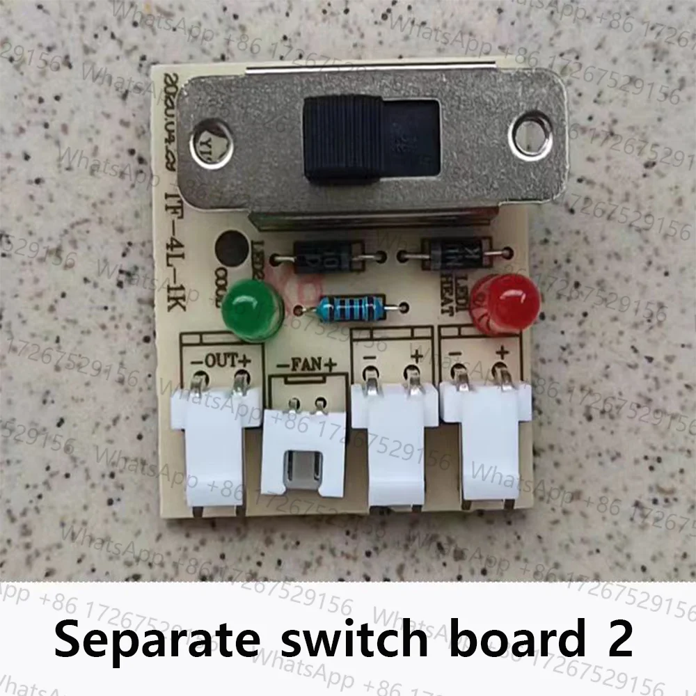 Suitable for Yishan car refrigerator switch power board, cooling and heating three-speed adjustment, AC/DC conversion dual switc