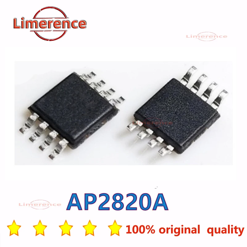 

(10-200 pieces/lot ) 2820A AP2820A AP2820AMMTR AP2820AMMTR-G1 MSOP-8 100%New Original Computer Chip & IC