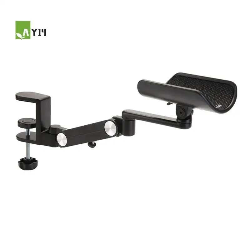 AY14 -Aluminum Alloy Lifting Keyboard Elbow Support Computer Hand Support Mouse Pad Arm Support Extension Bracket