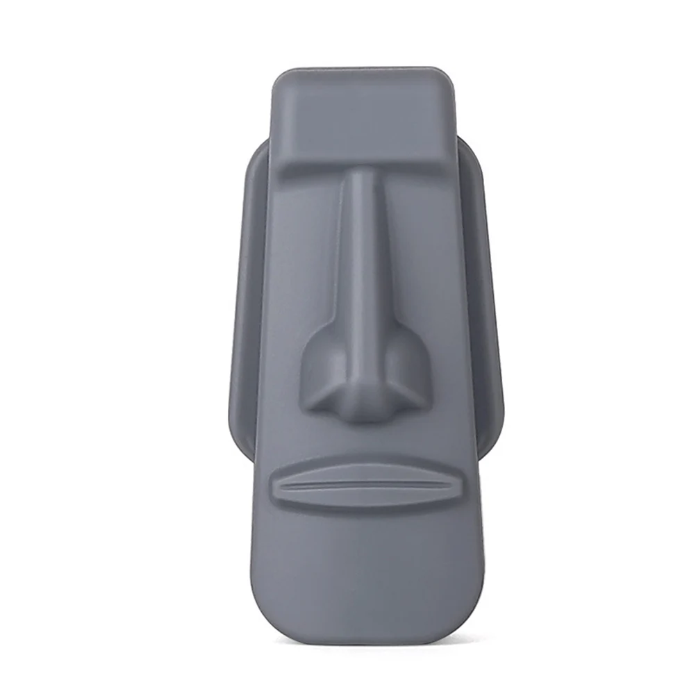 

2pcs Face Shape Molar Cartoon Fish Baby Teeth Silicone Teether Safe Durable Teething For Infant Bite Gum Development Grey